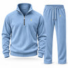 Corduroy Quarter Zip Tracksuit