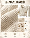 Embossed Knit Tracksuit