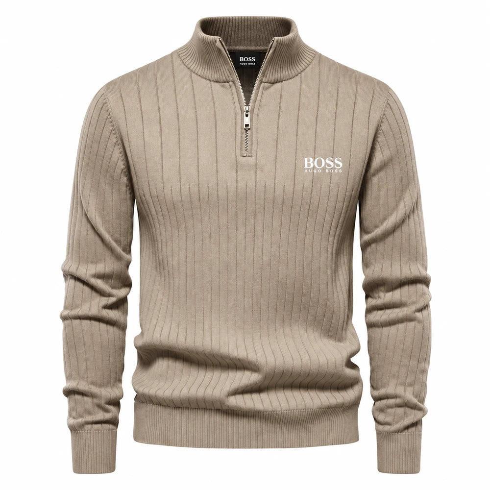 Classic Quarter-Zip Sweater