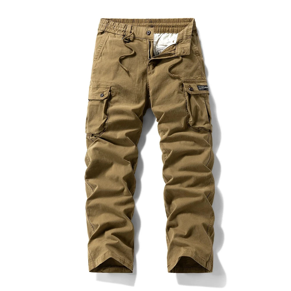 Washed Vintage Loose Tapered Work Pants