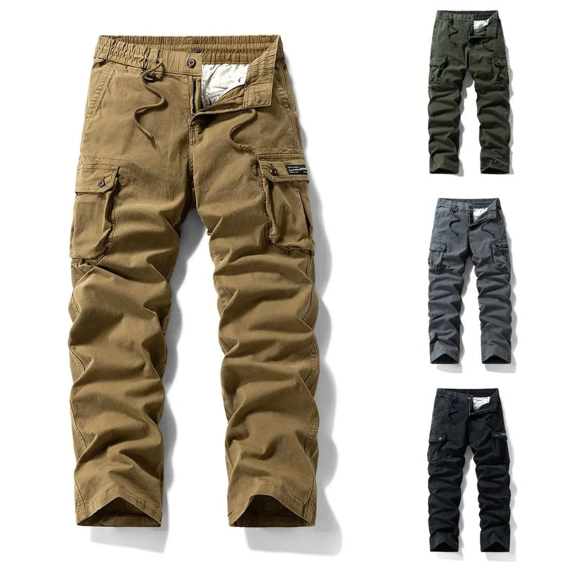 Washed Vintage Loose Tapered Work Pants