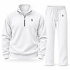 Corduroy Quarter Zip Tracksuit