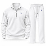 Corduroy Quarter Zip Tracksuit