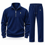Corduroy Quarter Zip Tracksuit