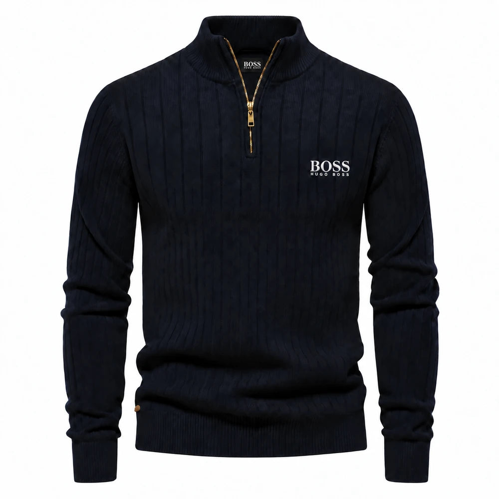 Classic Quarter-Zip Sweater