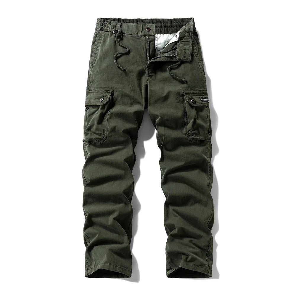 Washed Vintage Loose Tapered Work Pants