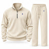 Corduroy Quarter Zip Tracksuit