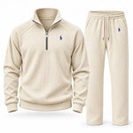 Corduroy Quarter Zip Tracksuit