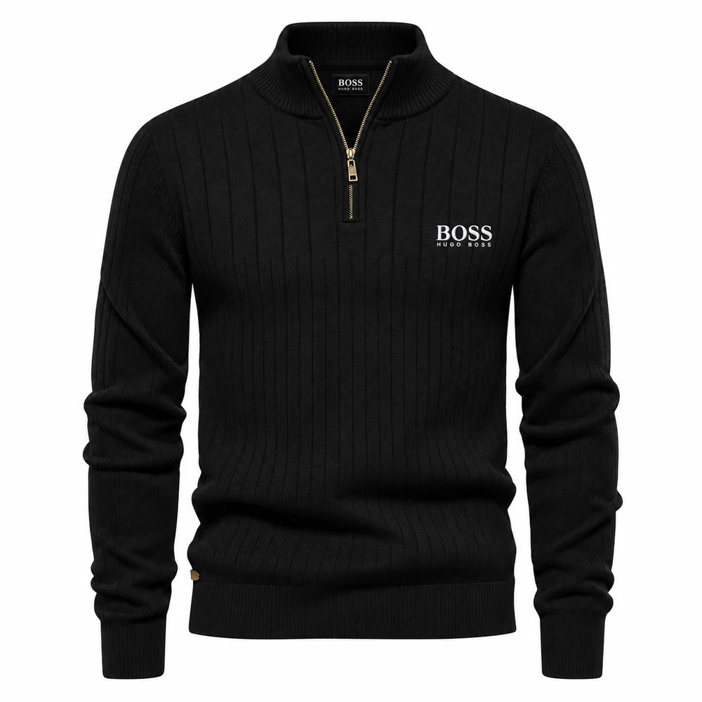 Classic Quarter-Zip Sweater