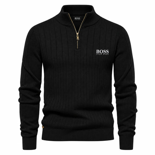 Classic Quarter-Zip Sweater