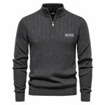 Classic Quarter-Zip Sweater