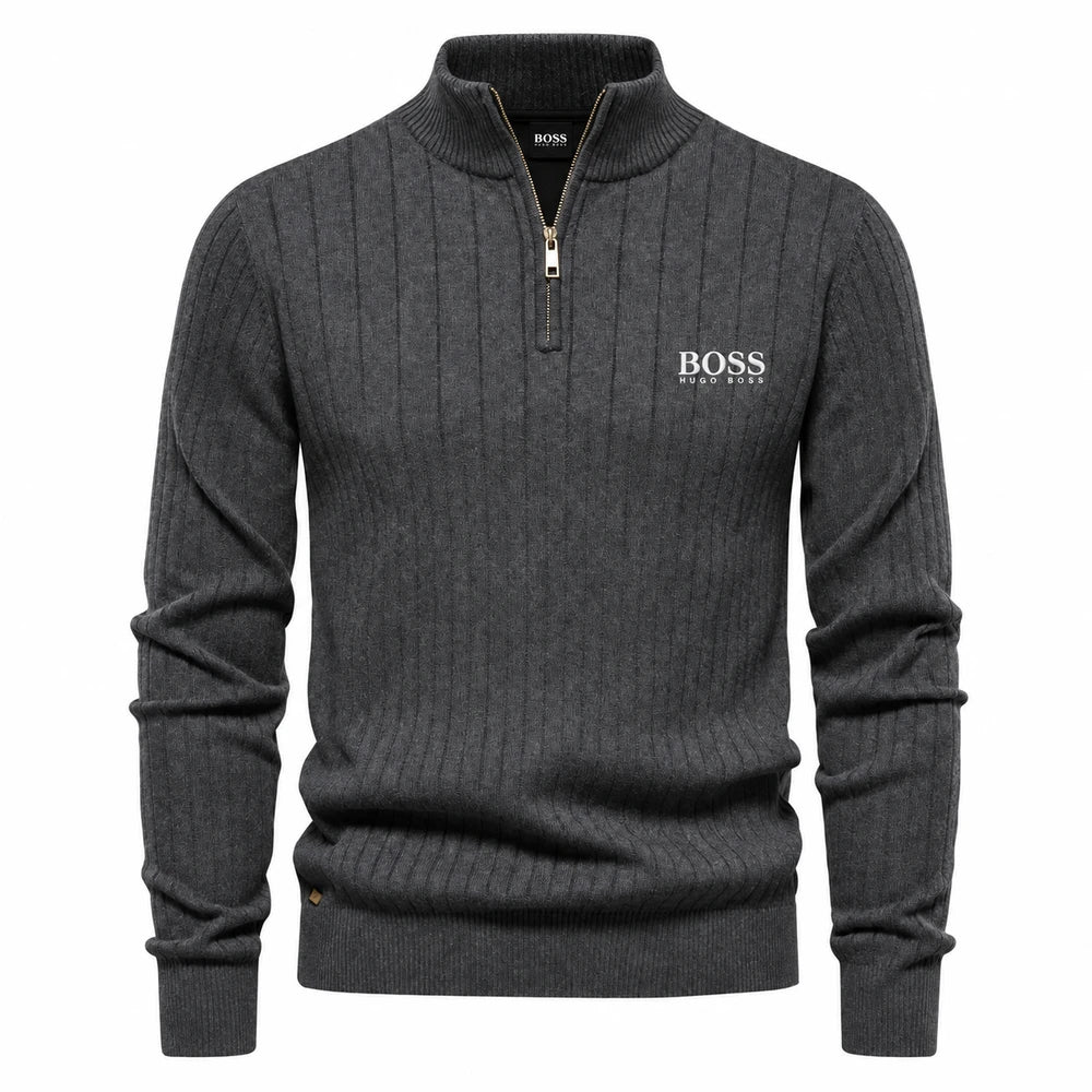 Classic Quarter-Zip Sweater