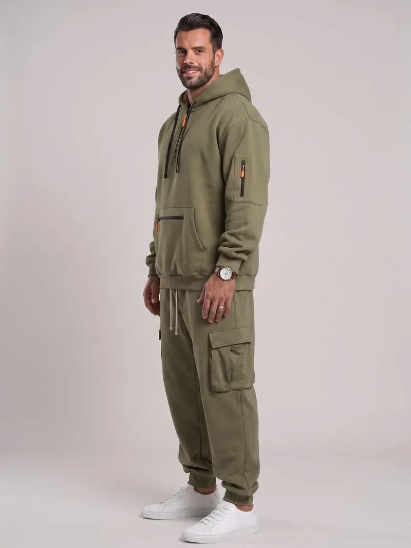 Fleece-Lined Activewear Set