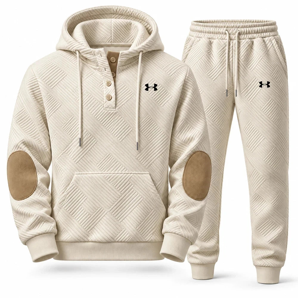 Embossed Knit Tracksuit