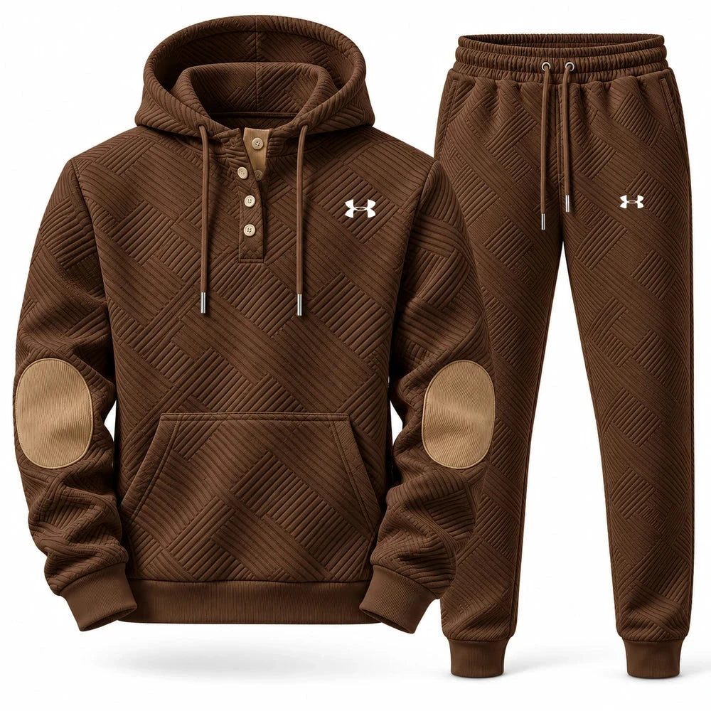Embossed Knit Tracksuit