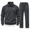 Corduroy Quarter Zip Tracksuit