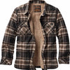 Buck Commander Berber Lined Flannel Shirt Jacket