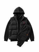 Fleece Tracksuit Vest Set