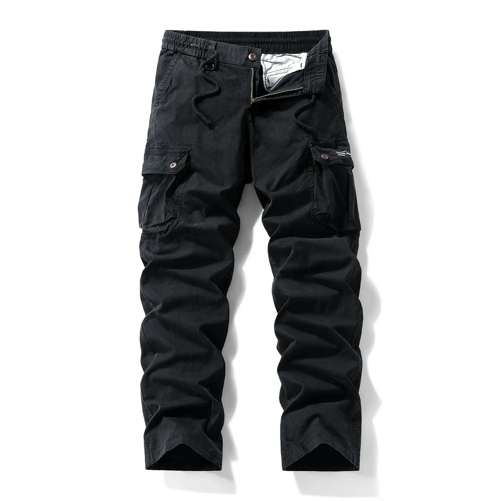 Washed Vintage Loose Tapered Work Pants