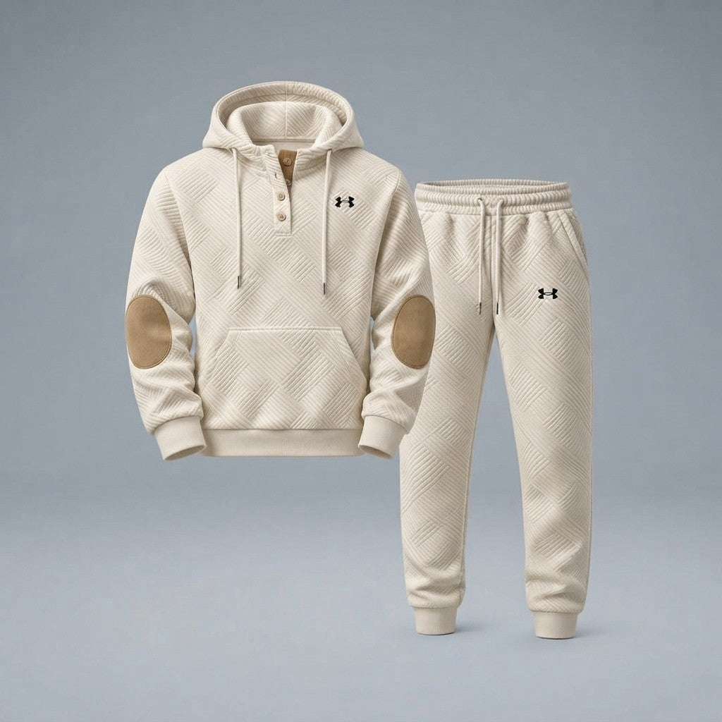 Embossed Knit Tracksuit