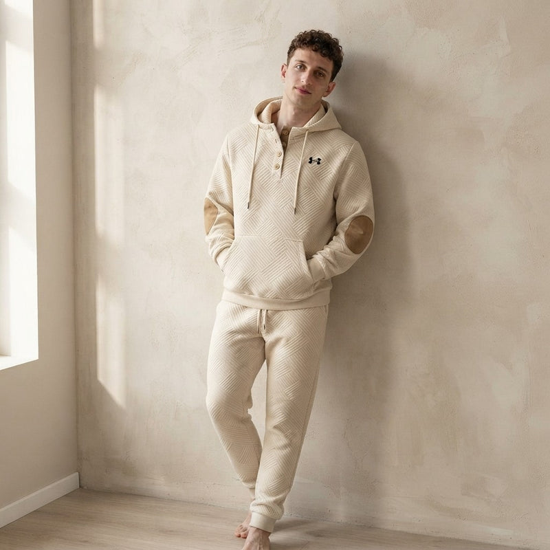 Embossed Knit Tracksuit