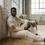 Embossed Knit Tracksuit