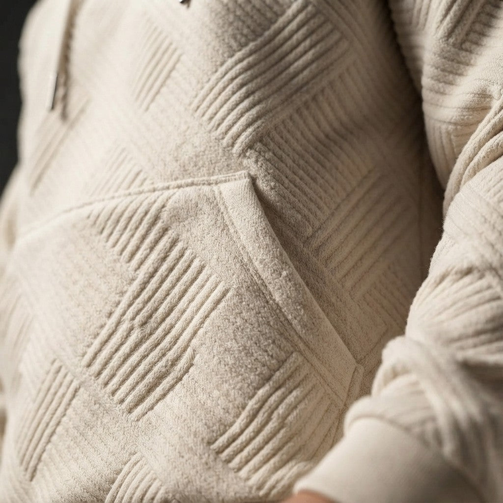 Embossed Knit Tracksuit
