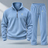 Corduroy Quarter Zip Tracksuit