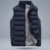 Quilted Stand-Collar Puffer Vest